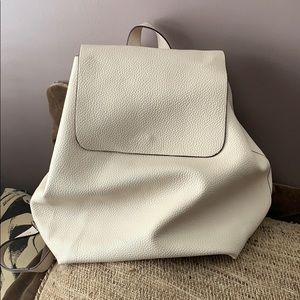 Street Level backpack in cream.